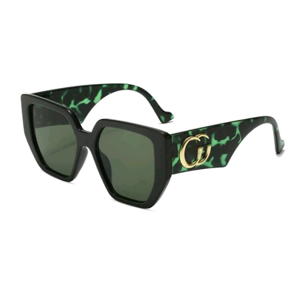Green Tortoise Sunglasses